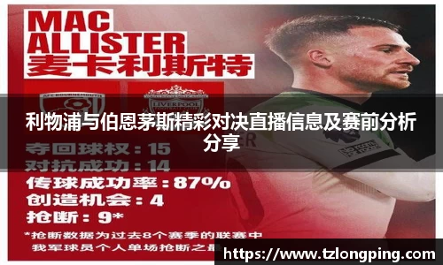 利物浦与伯恩茅斯精彩对决直播信息及赛前分析分享