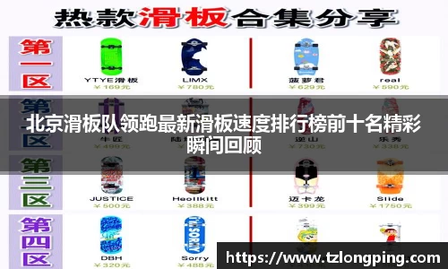 北京滑板队领跑最新滑板速度排行榜前十名精彩瞬间回顾