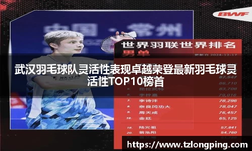 武汉羽毛球队灵活性表现卓越荣登最新羽毛球灵活性TOP10榜首